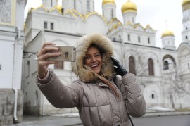 Selfie de Excursie la Moscova Gabriela Simion