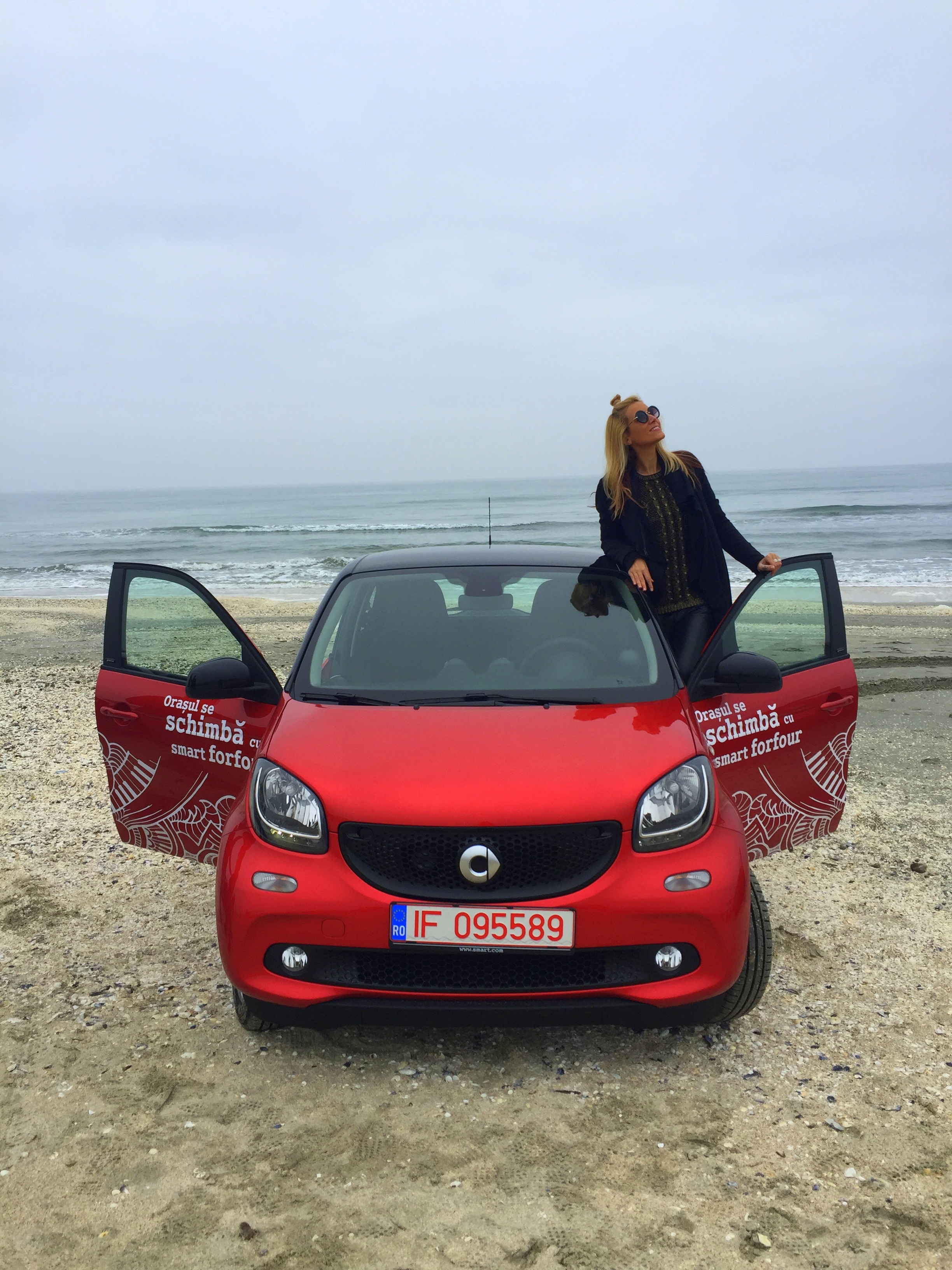 Gabriela Simion Smart Forfour Vacanta la Volan