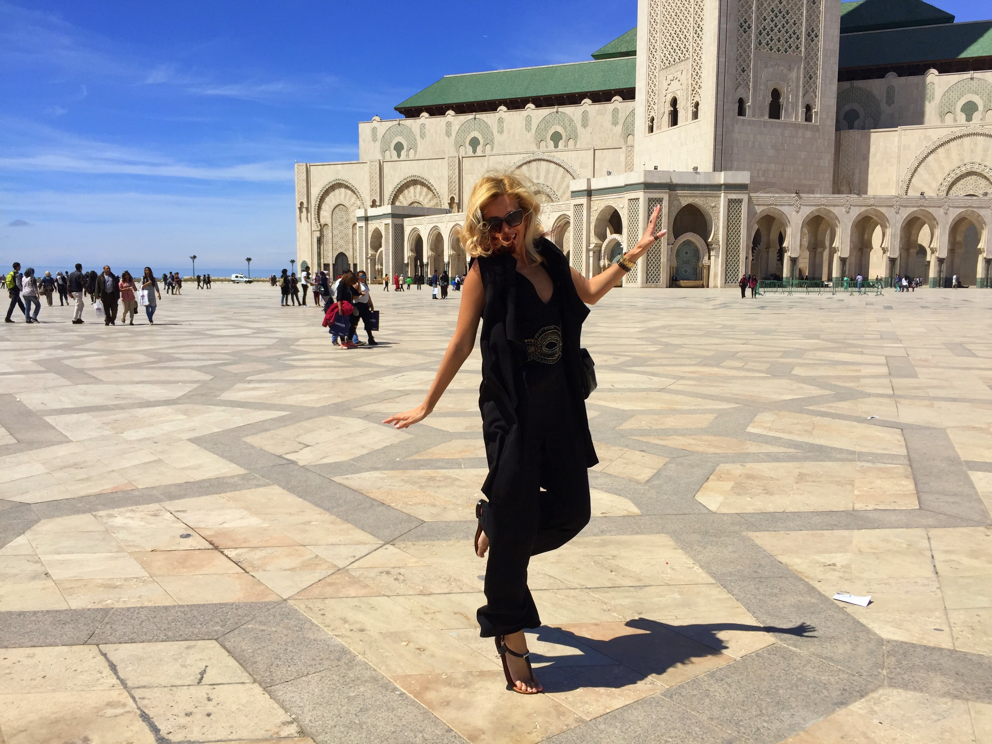 Cu Gabriela Simion in Maroc Casablanca Cu Gabriela Simion in Maroc Casablanca