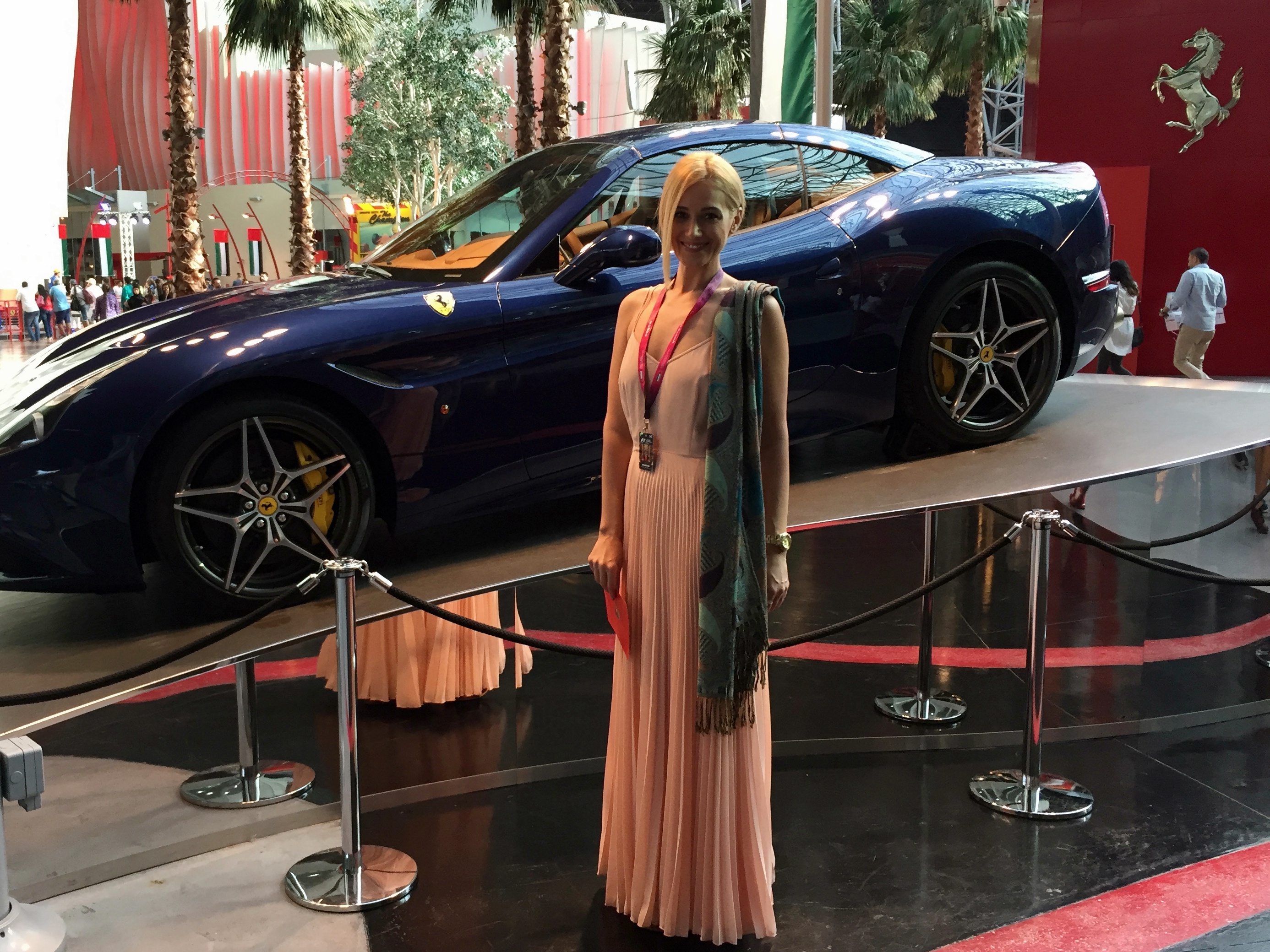 Gabriela Simion Yas Marina Formula 1 Circuit Abu Dhabi