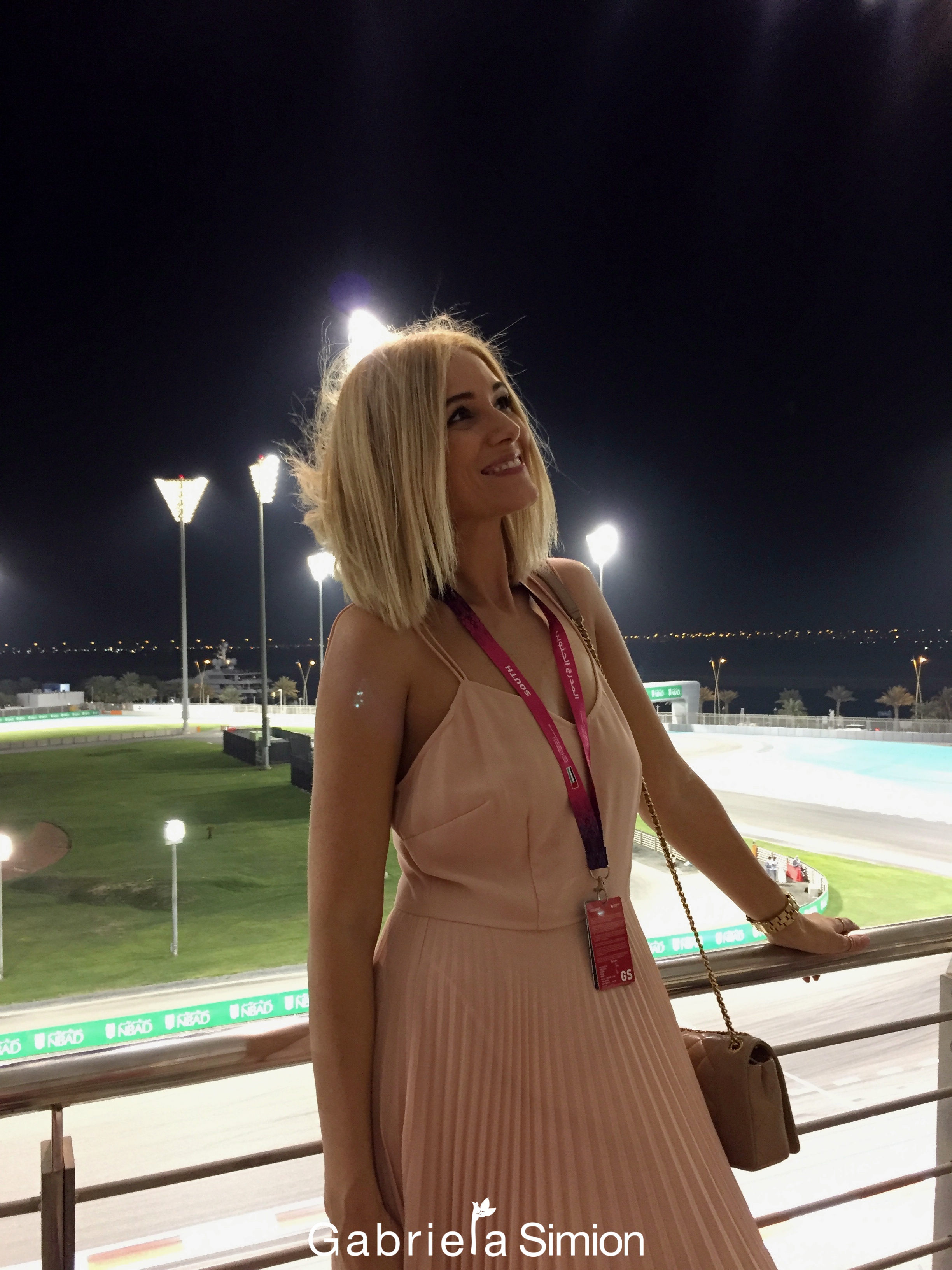 Gabriela Simion Yas Marina Formula 1 Abu Dhabi