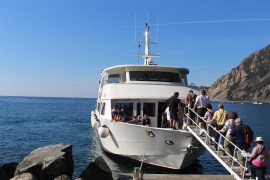 Plimbare cu Barca Gabriela Simion Cinque Terre