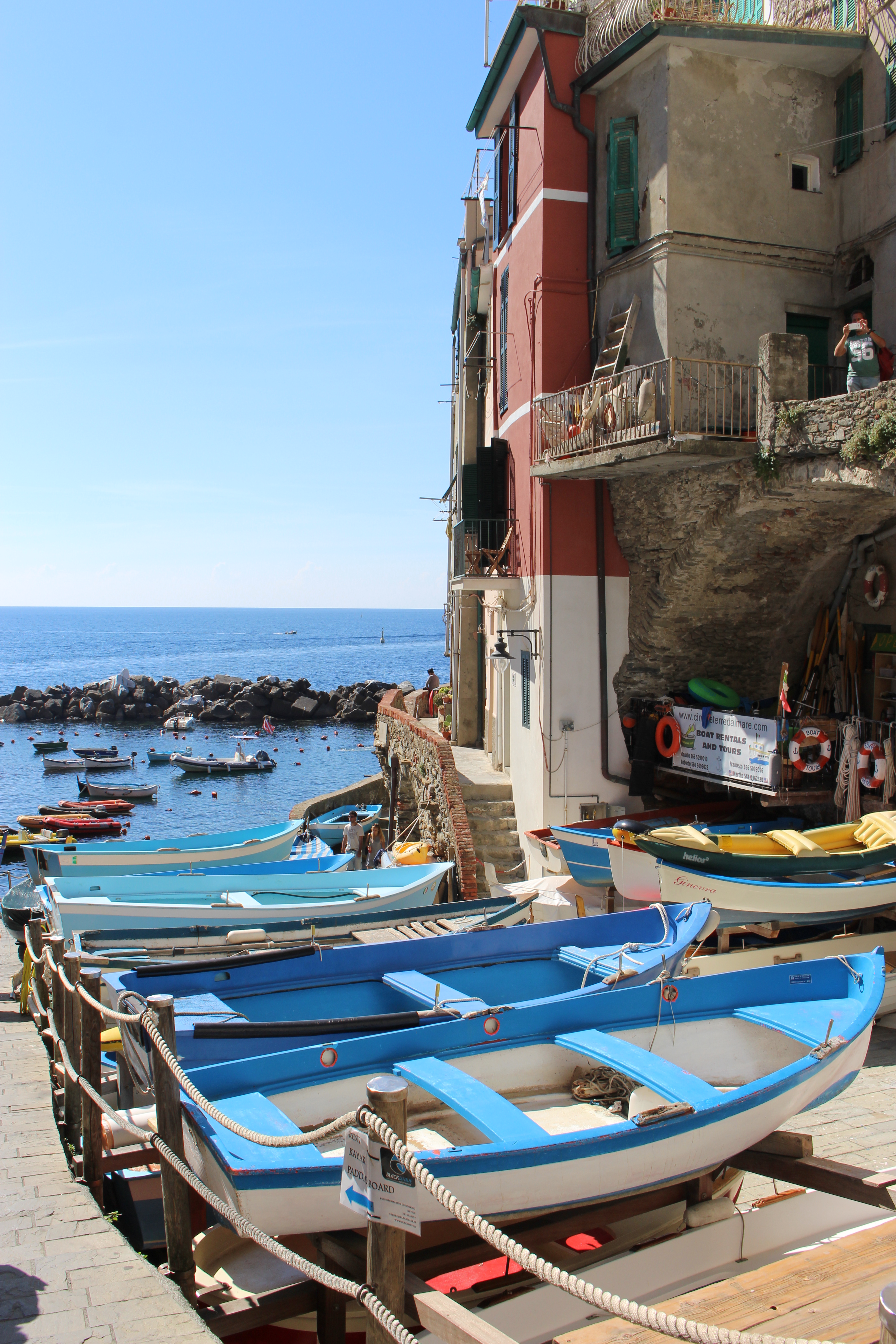 Gabriela Simion Cinque Terre Vacanta cu Barcute Colorate