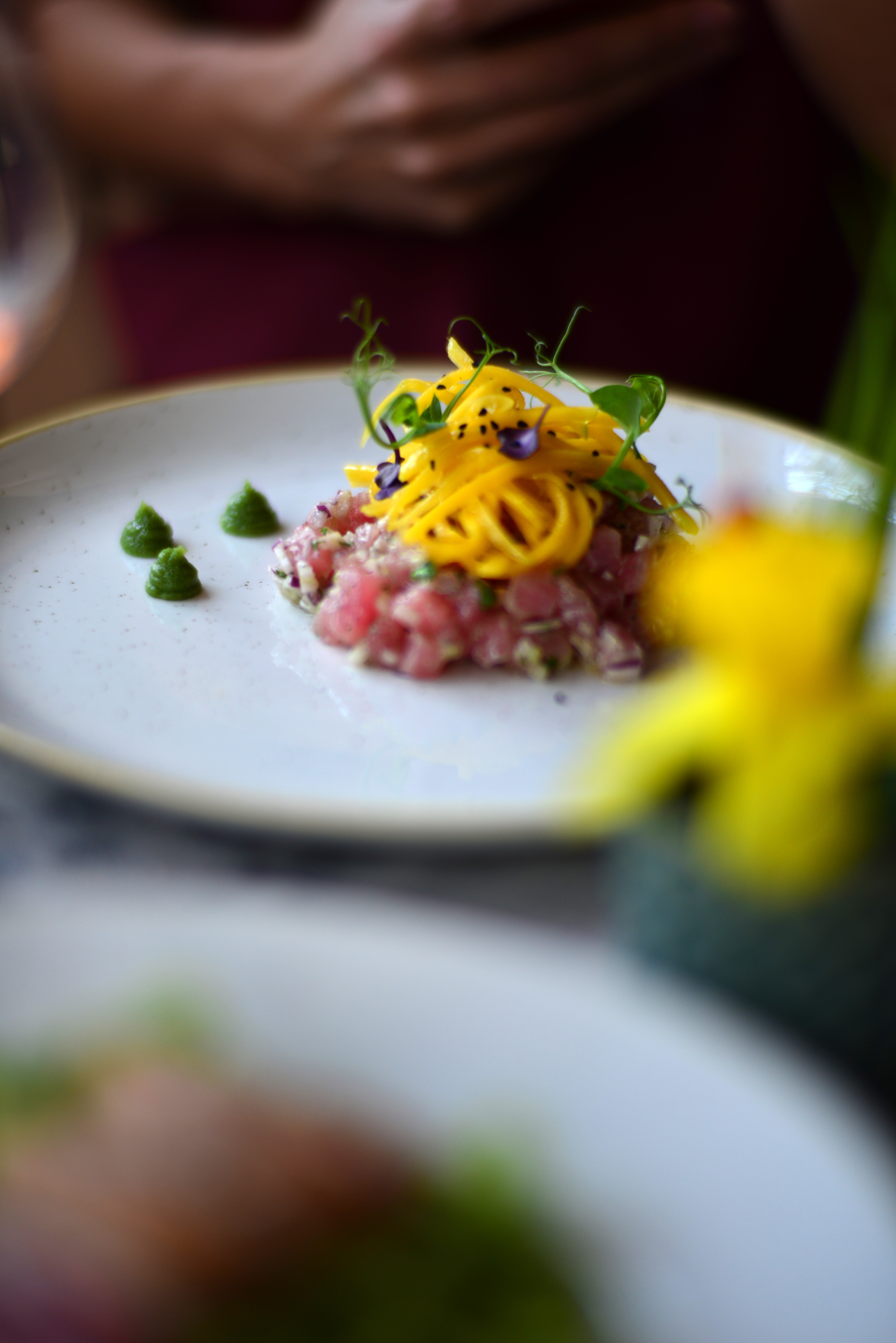 Tartar de ton Muse Bistro Bucuresti, Gabriela Simion