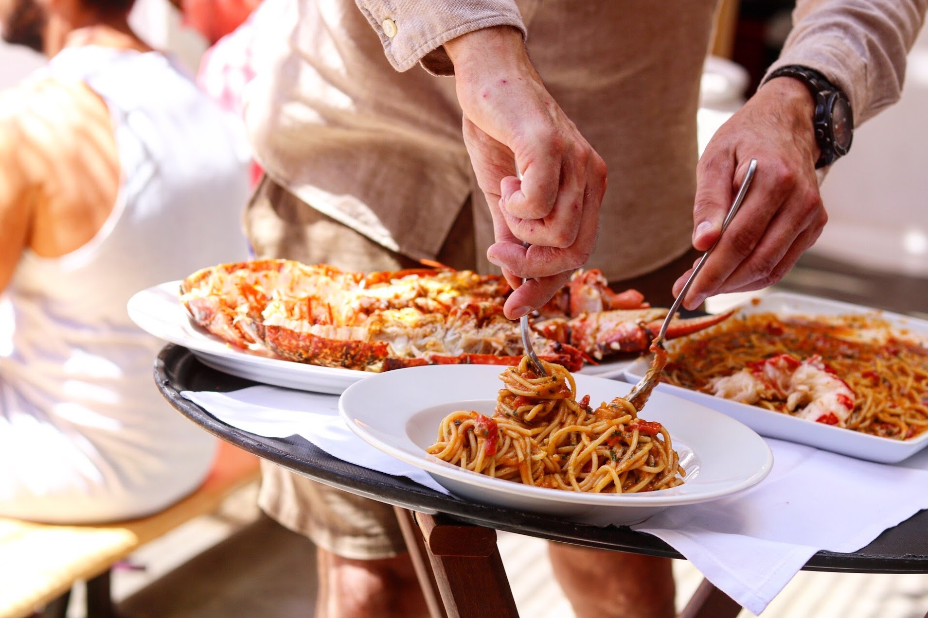 Mancare Gabriela Simion, Plaja Alemagou