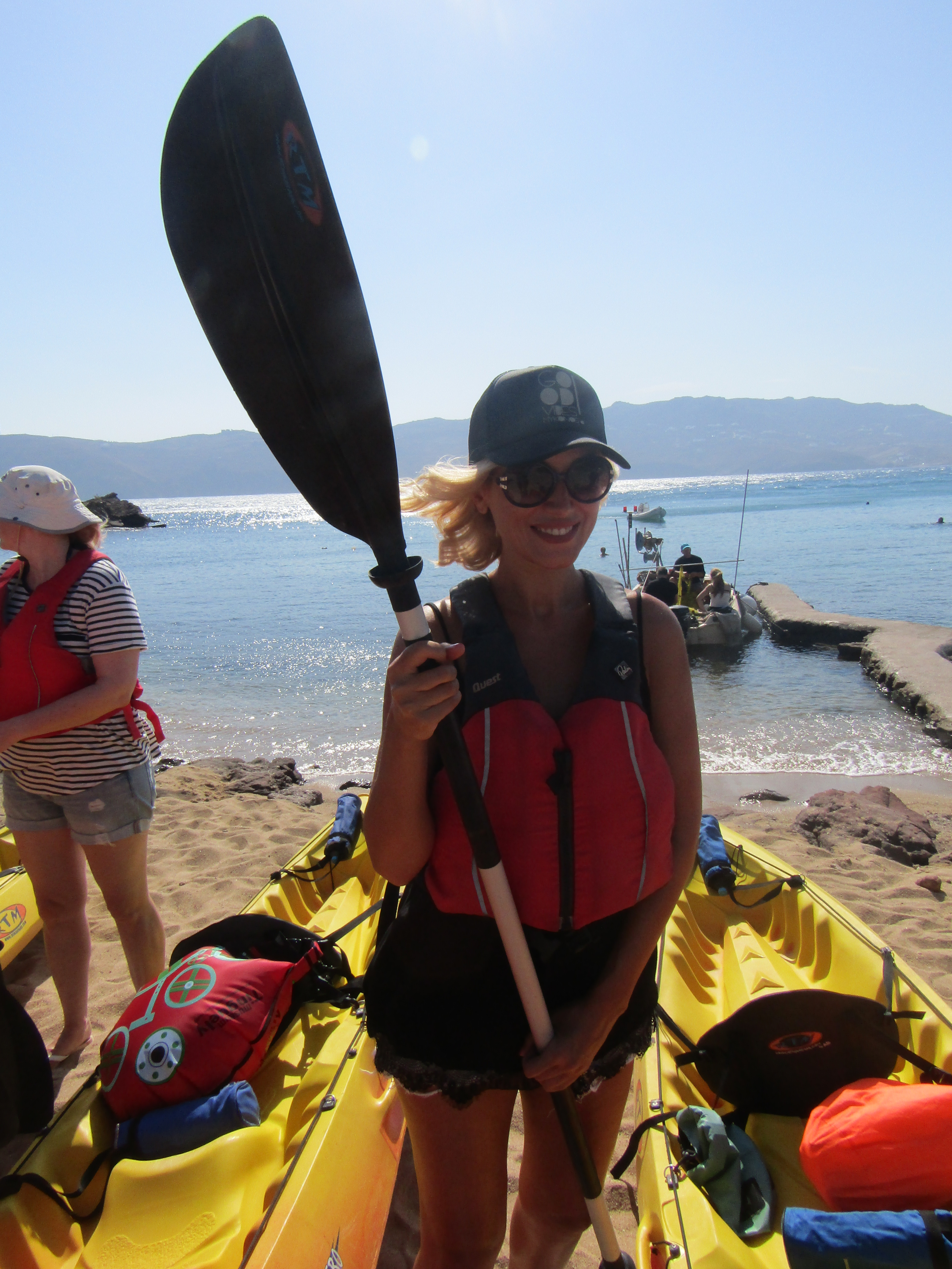 Mykonos Kayak Tours, Gabriela Simion 2017