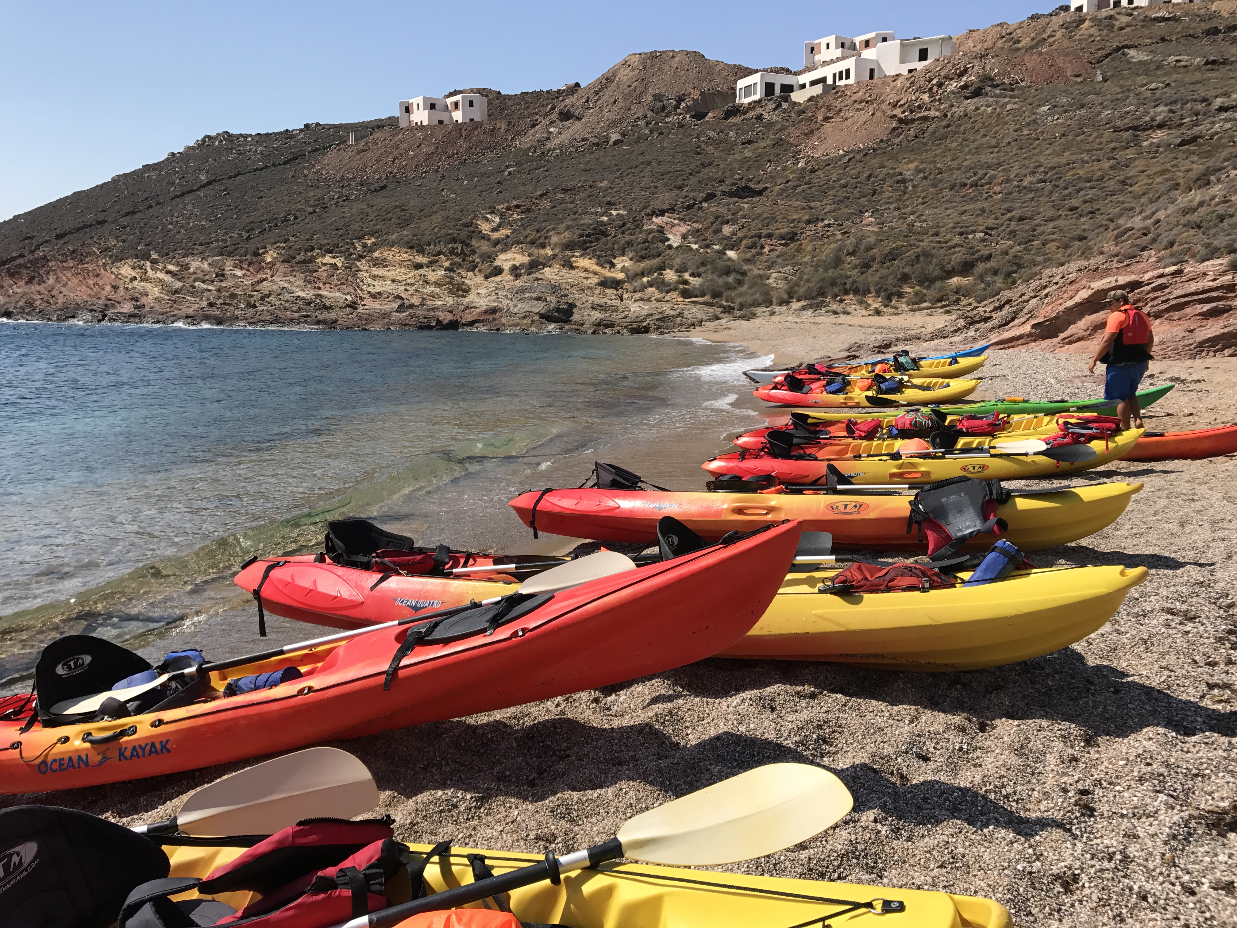 Mykonos Kayak Tours, Gabriela Simion Vacanta