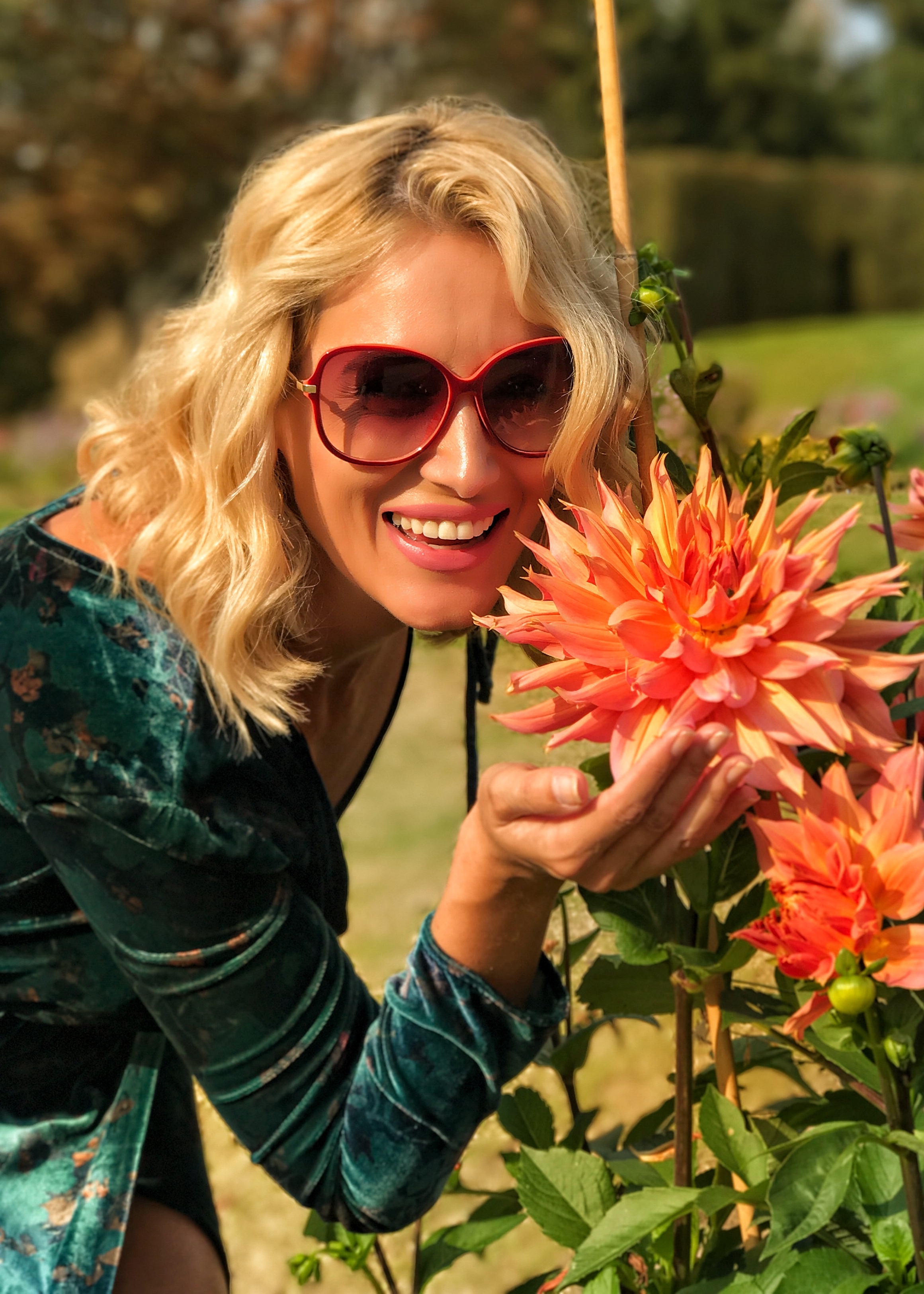 Gabriela Simion, Palatul Versailles si Flori